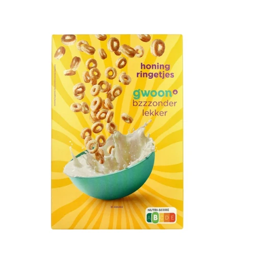 G'woon honingringetjes 500 gr.