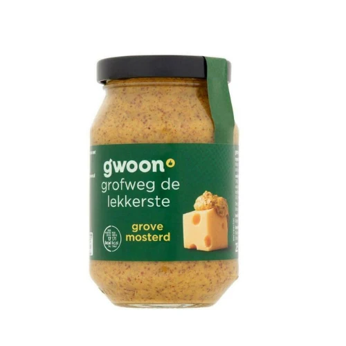 G'woon grove mosterd 250 gr.