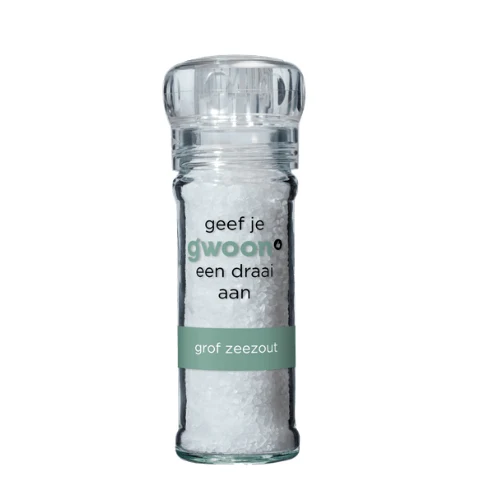 G'woon grof zeezout molen 90 gr.