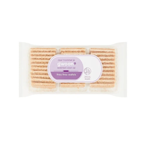 G'woon frou frou wafels 175 gr.