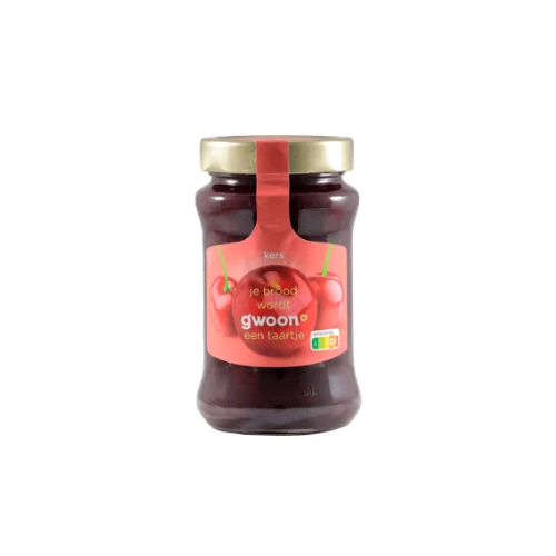 G'woon extra jam kers 450 gr.