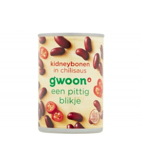 G'woon kidneybonen 400 gr.