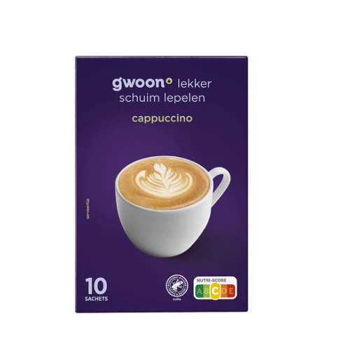 G'woon cappuccino 125 gr.