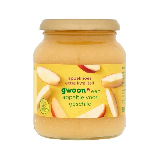 G'woon appelmoes extra 360 gr