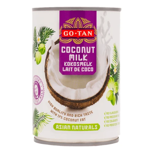 Go-tan kokosmelk 400 ml.