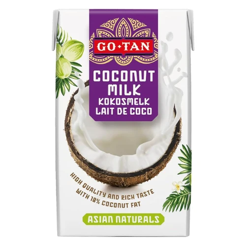 Go-tan kokosmelk 250 ml.