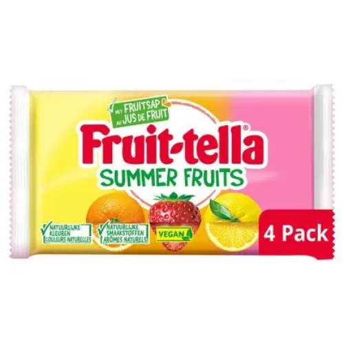 Fruitella summer fruits 4 st.