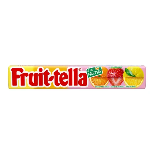 Fruitella sinaasappel/aardbei/citroen 41 gr.