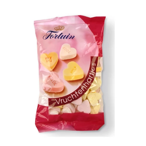 Fortuin vruchtenhartjes 200 gr