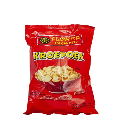 Flower brand kroepoek zak 75 gr