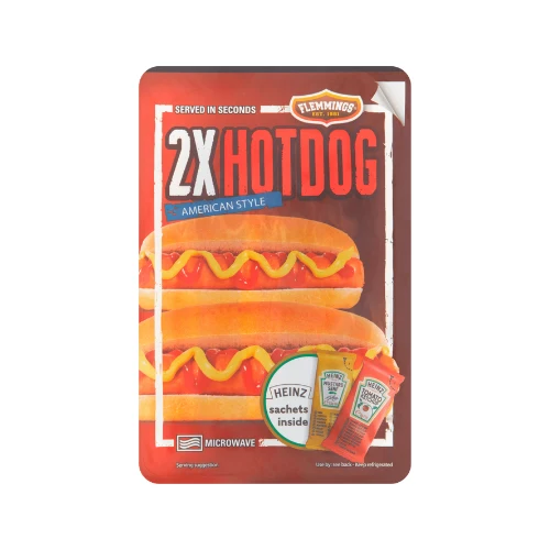 Flemmings hot dog 2 st.