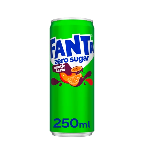 Fanta exotic zero 25 cl