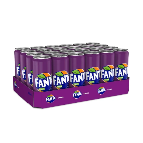 Fanta cassis regular 24x25 cl