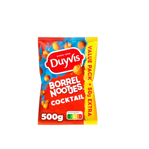 Duyvis borrelnoten cocktail 500 gr