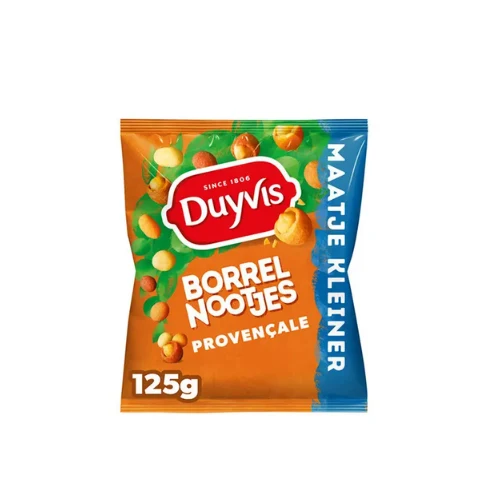 Duyvis borrelnootjes provencale 125 gr
