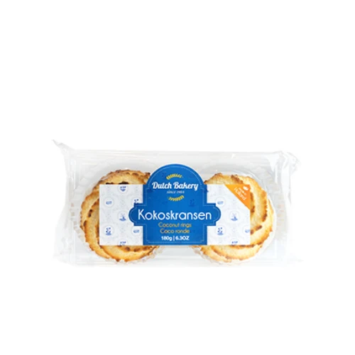 Dutch bakery kokoskransen 180 gr