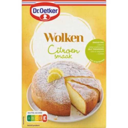Dr. oetker wolken citroen 430 gr