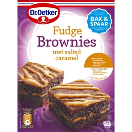 Dr. oetker verwen brownies 430 gr