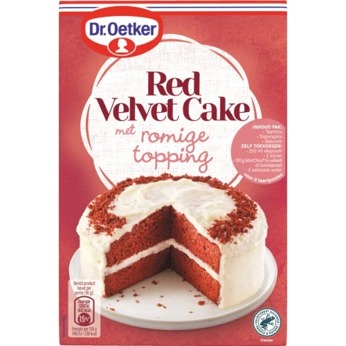 Dr. oetker red velvet cake 293 gr