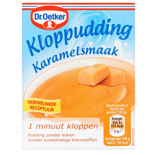 Dr. oetker kloppudding karamel 74 gr