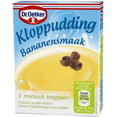 Dr. oetker kloppudding banaan 74 gr