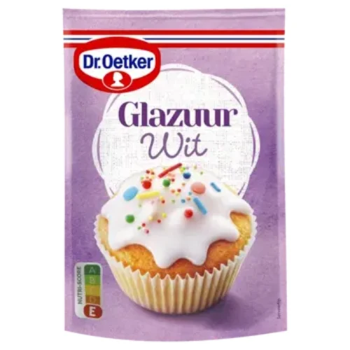 Dr. oetker glazuur wit 125 gr