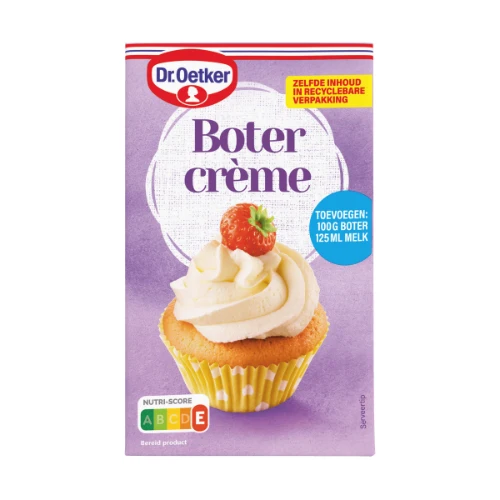 Dr. oetker boter crème 105 gr