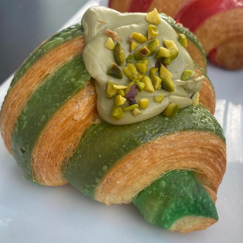 Pistache croissant