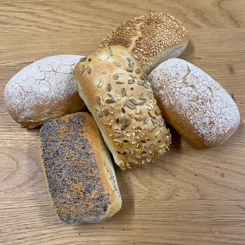 Afbak broodjes klein (5st.)