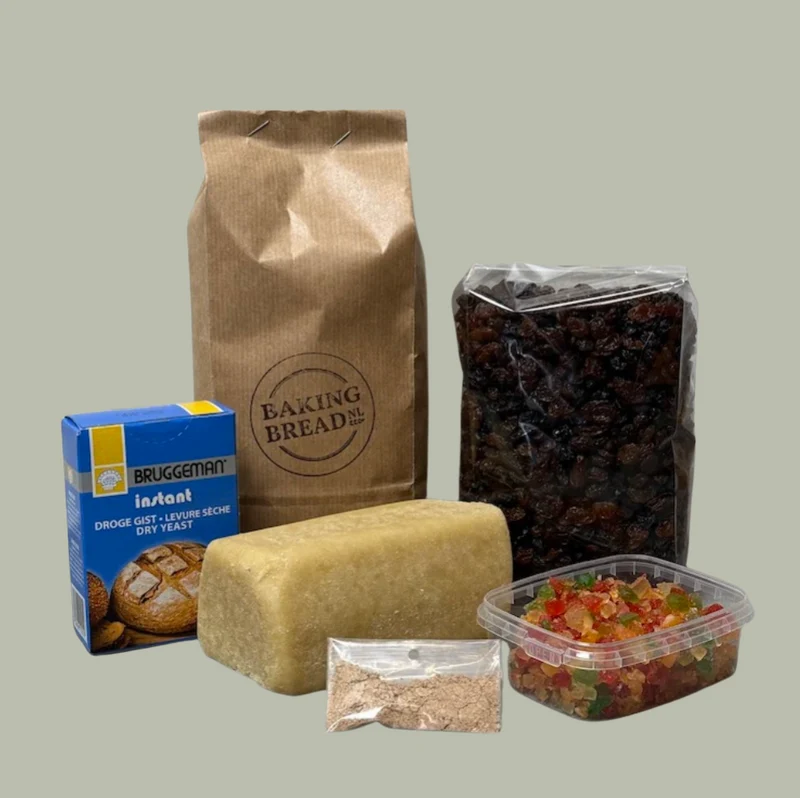 Stollen bakpakket – zelf kerststol of paasstol bakken