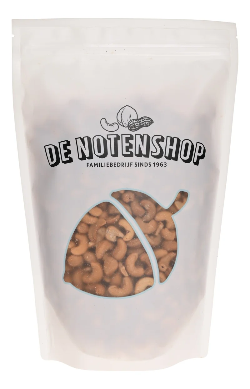 Cashewnoten Gebrand Gezouten - De Notenshop