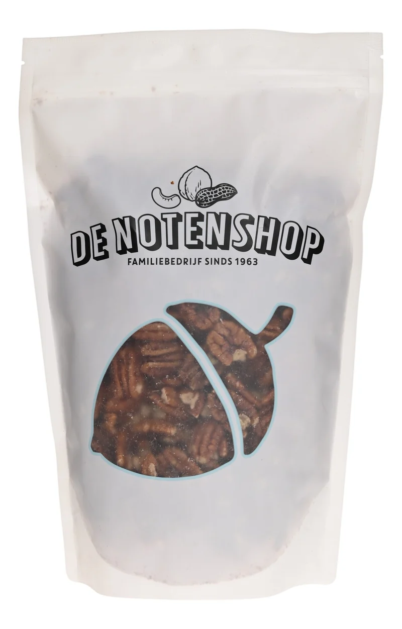 Pecannoten Gebrand Ongezouten - De Notenshop