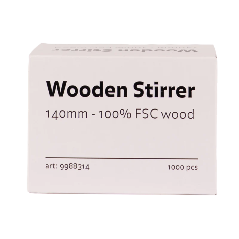 Houten roerstaafjes 140mm