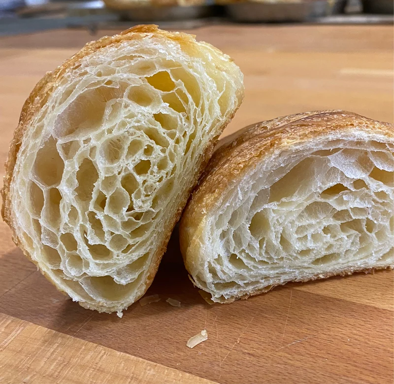 Roomboter croissant