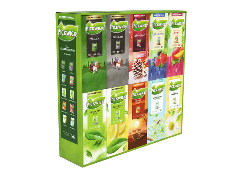 Pickwick Thee top 10 box x25 zakjes