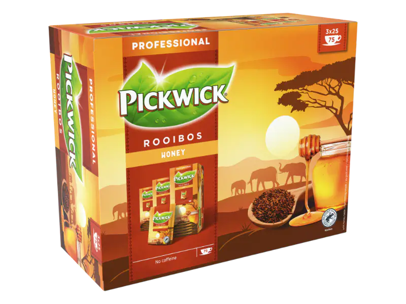 Pickwick Rooibos honing thee 3x25 zakjes