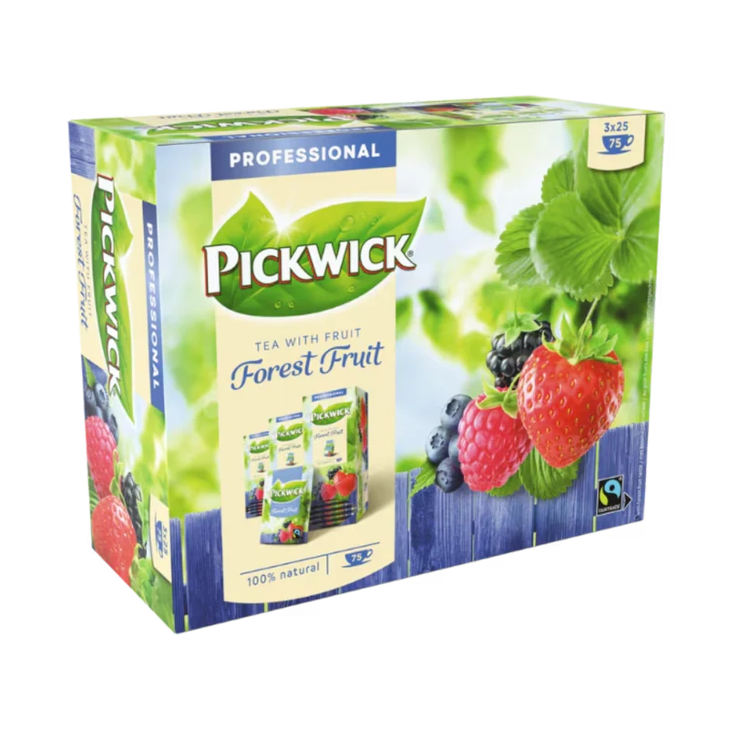 Pickwick Bosvruchten thee 3x25 zakjes