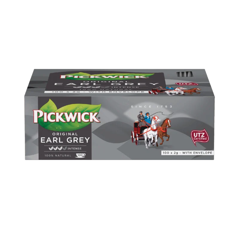Pickwick Earl Grey thee 100x2 gram envelop