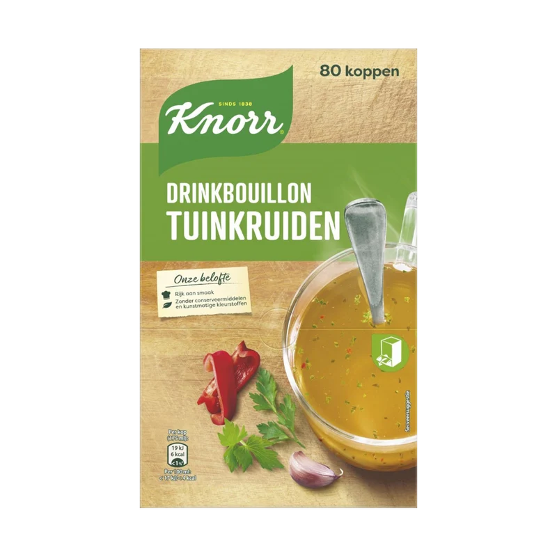 Knorr Tuinkruiden Drinkbouillon