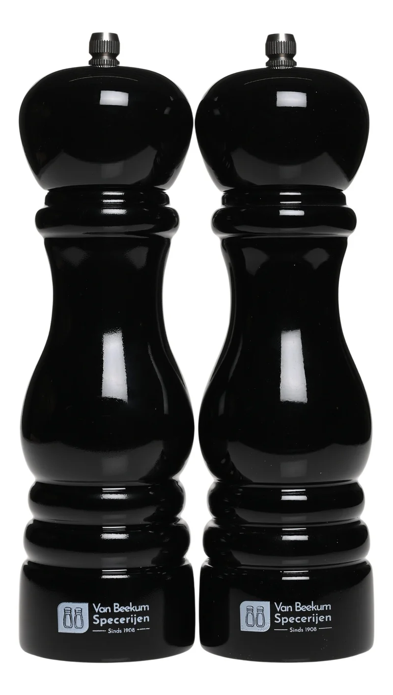 Peper- en Zoutmolen Set – Klassiek Zwart
