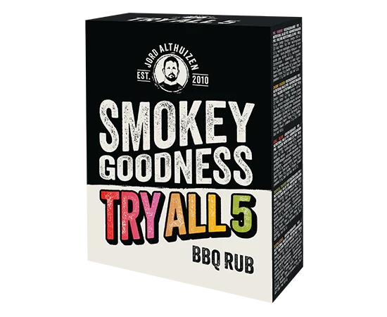 Smokey Goodness - BBQ Rub Try All 5