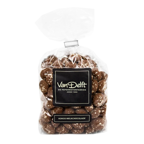 Van Delft - Kokos Melkchocolade Kruidnoten