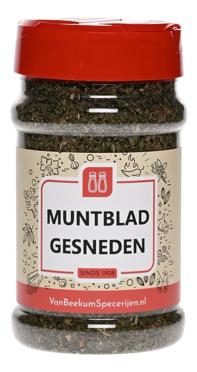 Muntblad Gesneden
