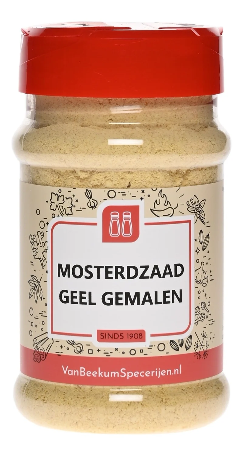 Mosterdzaad Geel Gemalen