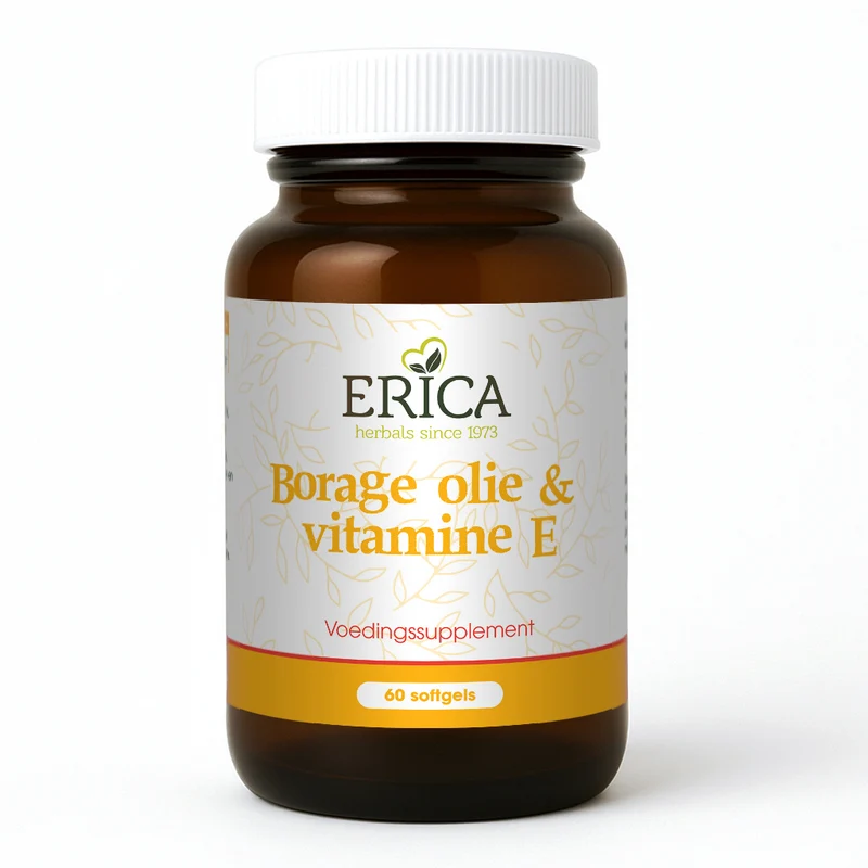 BIO-BORAGO (BORAGE) 500MG +VIT E 60 SOFTGELS