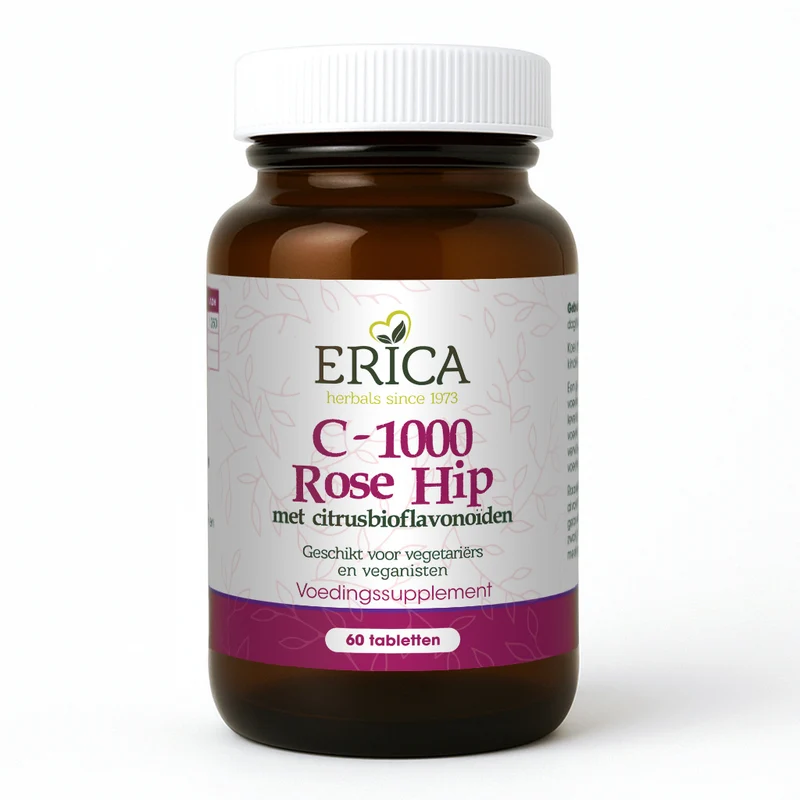 VITAMINE C 1000 MG ROSE HIP 60 TBL