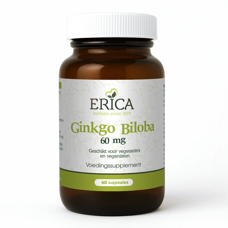 GINKGO BILOBA 60 MG 60 CAPS