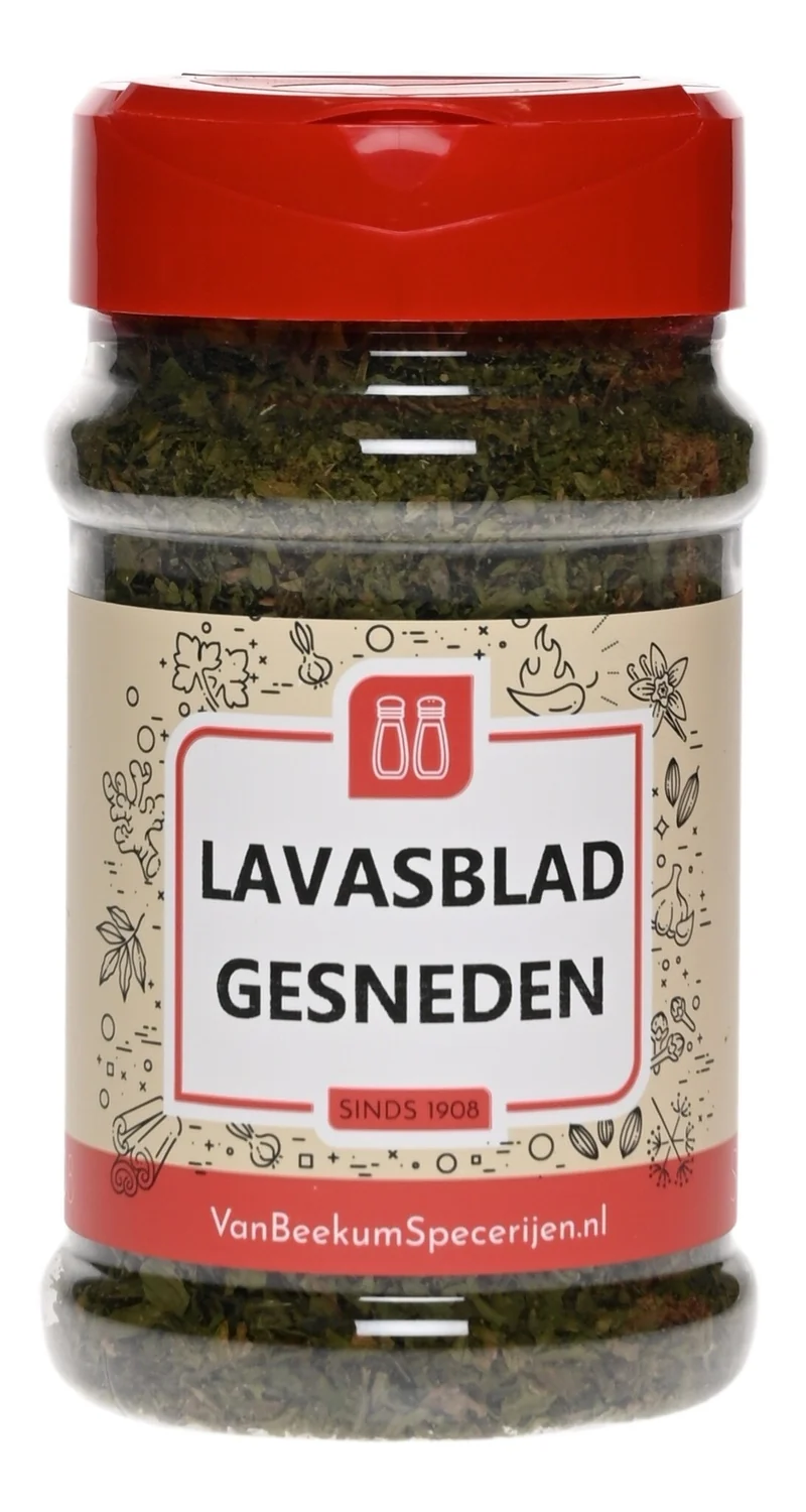 Lavasblad Gesneden