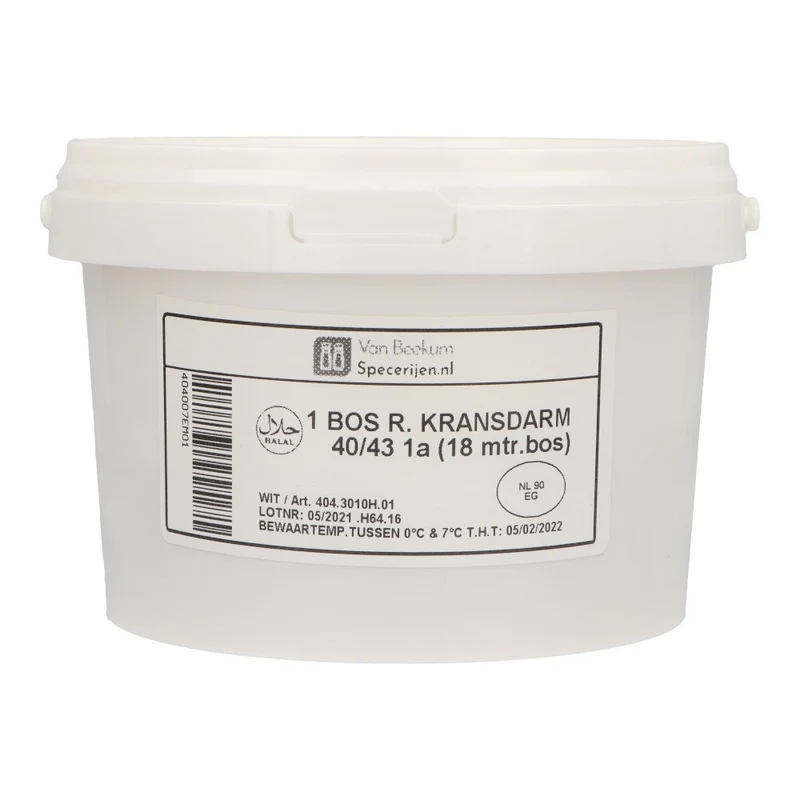 Halal Runderdarm 40/43 (Bos 18 Meter)