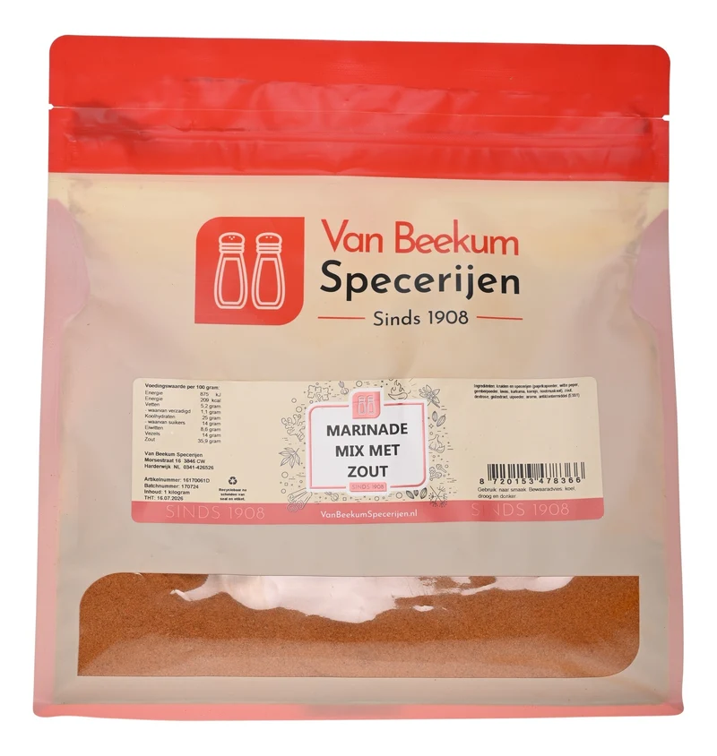 Marinade Mix Met Zout